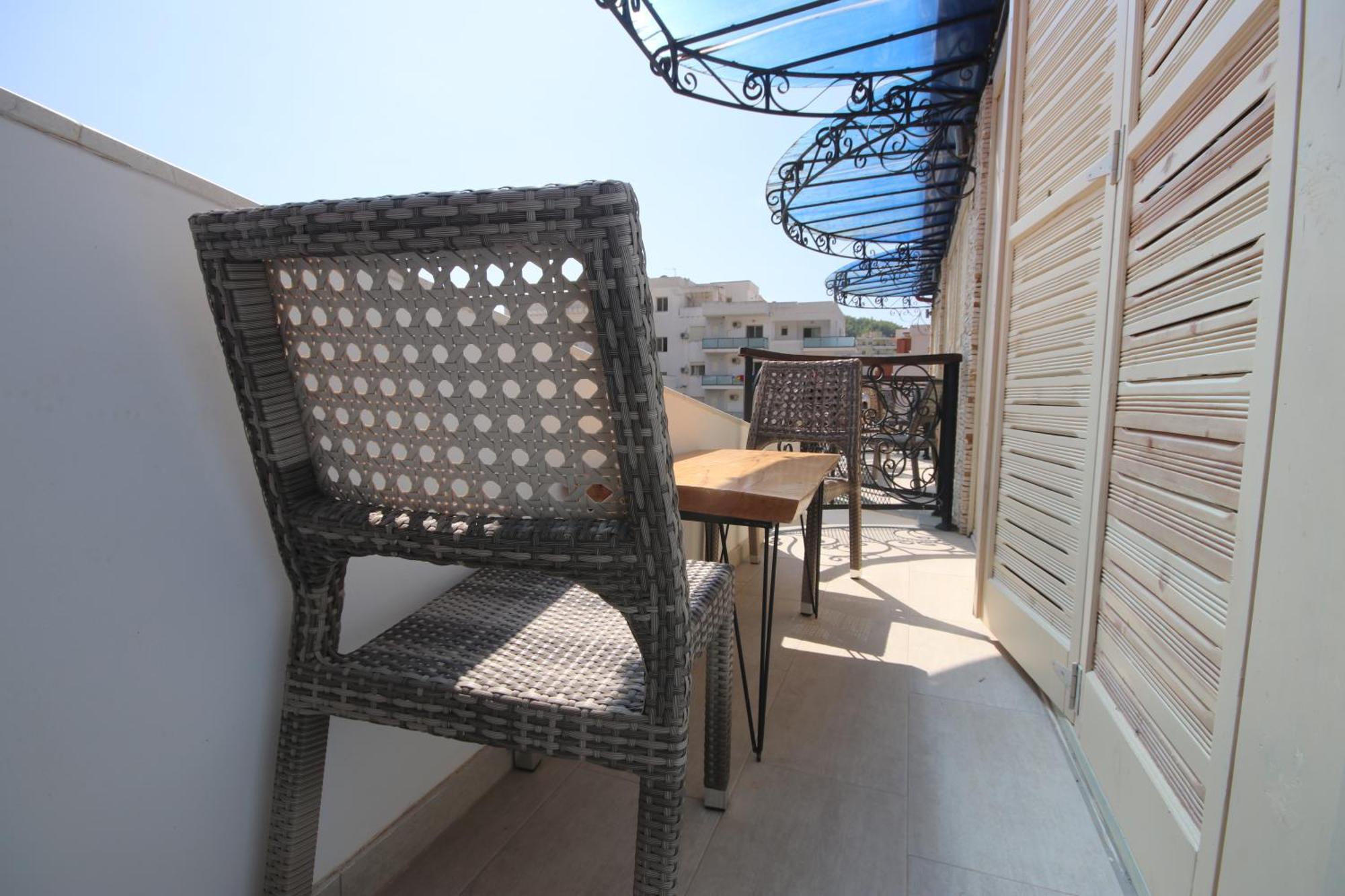 Vila Mateus Himarë Exterior foto